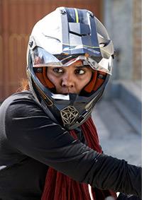 Motorcycle Woman